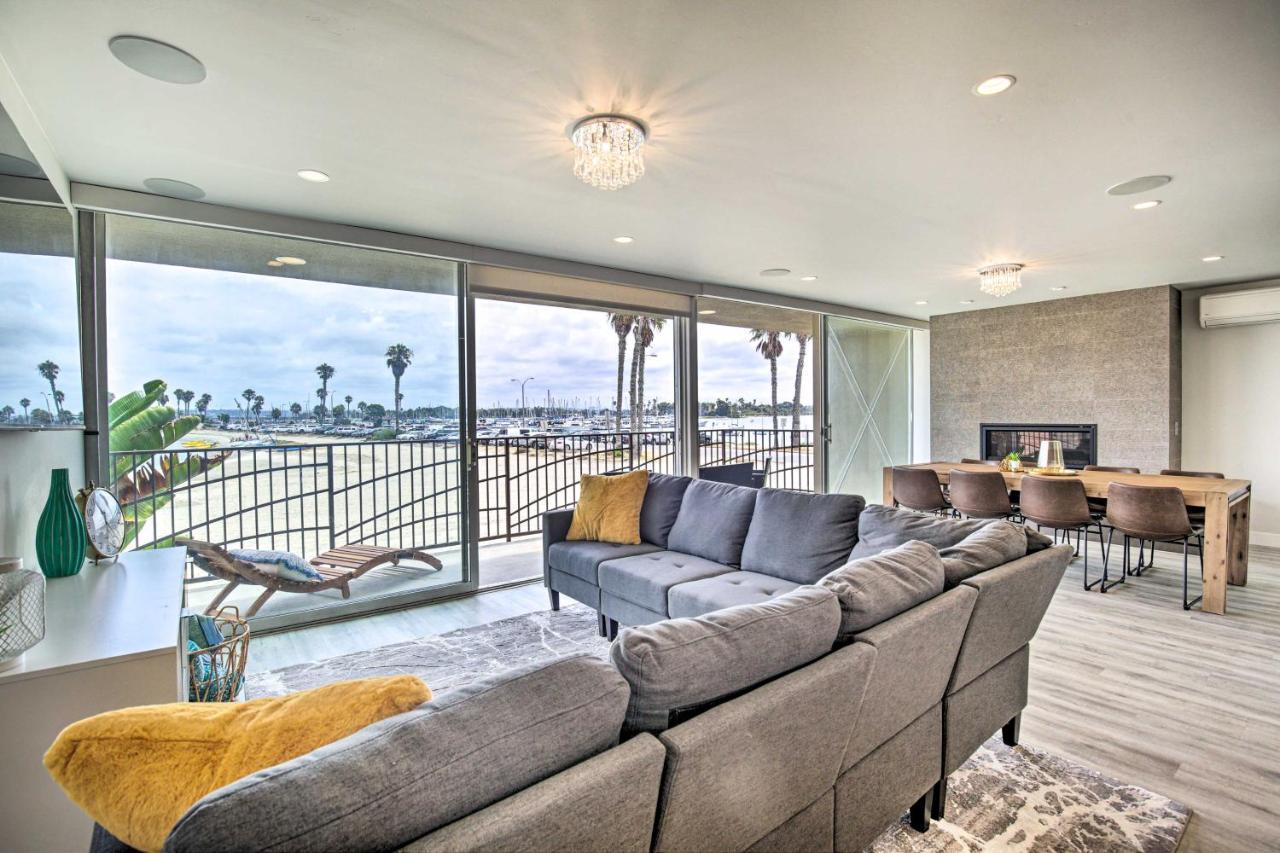 Bright, Updated Townhome With Mission Bay View! San Diego Eksteriør billede