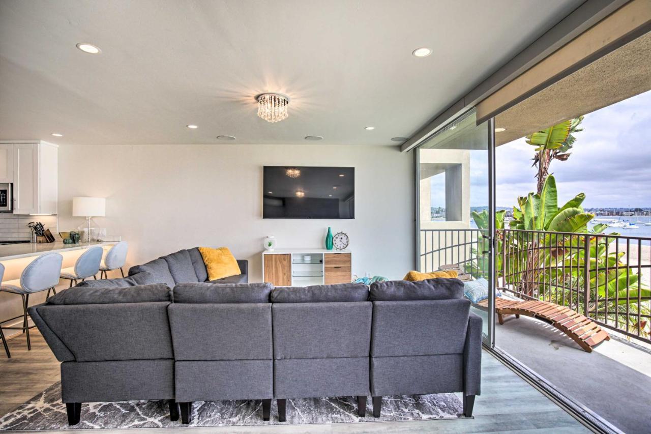 Bright, Updated Townhome With Mission Bay View! San Diego Eksteriør billede