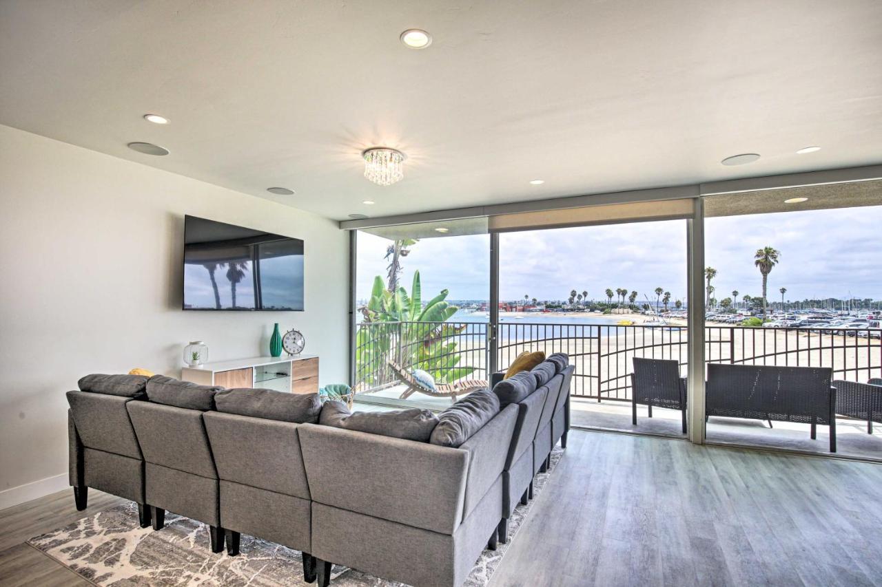 Bright, Updated Townhome With Mission Bay View! San Diego Eksteriør billede